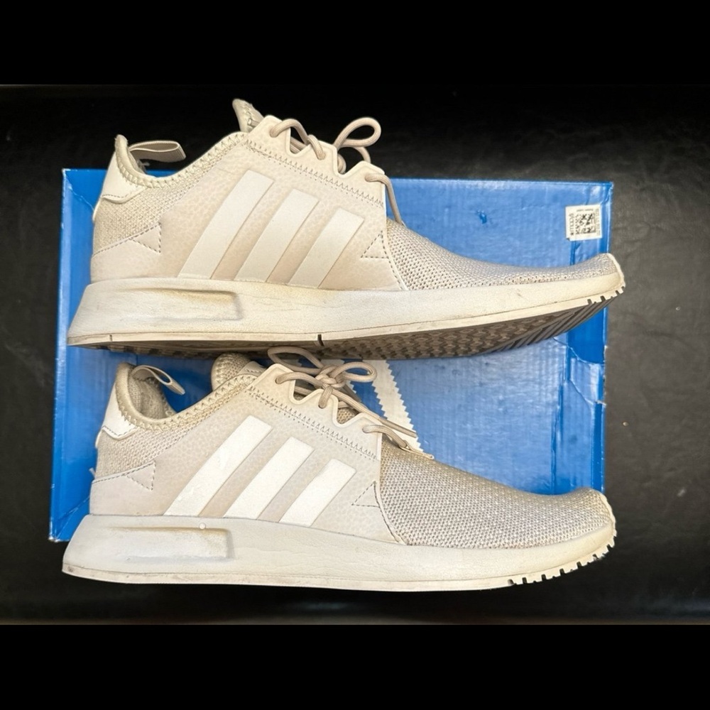 Adidas x PLR tan shoes
